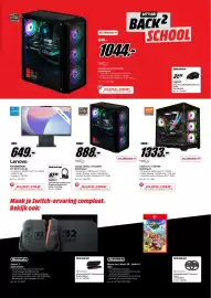 MediaMarkt folder Pagina 5: Classic LEVEL 2 V4 LIGHT Gaming-pc €888,00, X EDT LVL 1a BKrV4 Gaming-pc €1.333,00