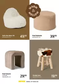 Xenos folder Pagina 39: Sofa the Bear XS €49,99, Poef Babette €39,99