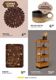 Xenos folder Pagina 41: Placemat €4,99, Mok met rond oor €6,99