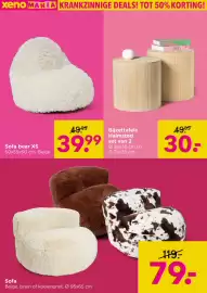 Xenos folder Pagina 10: Sofa bear XS €39,99, Bijzettafels Halmstad €30,00
