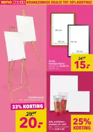 Xenos folder Pagina 16: Alle schilders-doeken en verf €2,99, Grote fotolijst Basic €15,00