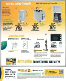 Catalogue Proxi Confort page 8: KitchenChef PROFESSIONAL FOUR POSABLE €129,90, Moulinex CAFETIÈRE €34,99