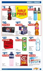 Foodland catalogue week 37 Page 15: CC's Corn Chips €3,50, Powerade or Active Water €2,30