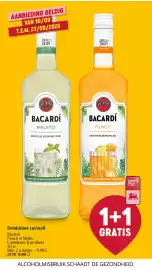 Delhaize folder week 37 Pagina 27: Drinkklare cocktail Bacardi Punch of Mojito €9,99