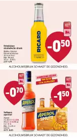 Delhaize folder week 37 Pagina 30: Drinkklare alcoholische drank Ricard €1,79