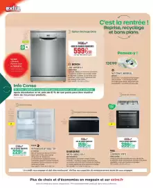 Catalogue Extra page 4: SAMSUNG MICRO-ONDES SOLO €159,90, Beko CUISINIÈRE MIXTE €399,90