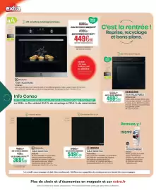 Catalogue Extra page 6: Electrolux TABLE INDUCTION €369,90, SAMSUNG FOUR ENCASTRABLE €499,90