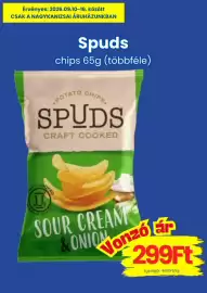 Magnetic akciós újság hét 37 Oldal 8: Spuds chips €299,00