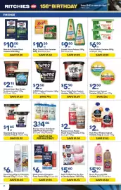 Ritchies catalogue week 37 Page 2: DON Skinless Cocktail or Footy Franks €6,00, Bega Cheese Slice Varieties €10,20