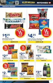 Ritchies catalogue week 37 Page 7: Haribo Confectionery Varieties €2,00, Popcorners Varieties €2,40