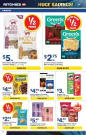 Ritchies catalogue week 37 Page 8: Sunbites Grain Waves Varieties €2,50, Nestlé Nesquik Cereal €4,40