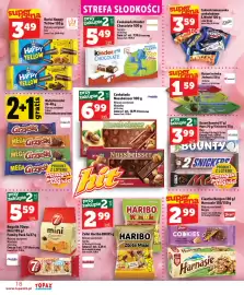 Topaz Express gazetka tydzień 37 Strona 18: Czekolada Nussbeisser €6,99, Czekolada Kinder Chocolate €5,49