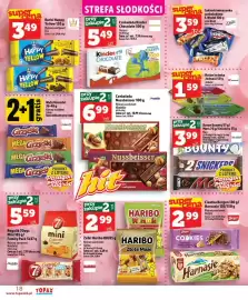Topaz Express gazetka tydzień 37 Strona 18: Czekolada Nussbeisser €6,99, Czekolada Kinder Chocolate €5,49