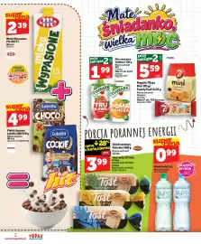 Topaz Express gazetka tydzień 37 Strona 2: Mus owocowy Tymbark €3,98, Rogalik 7Days mini Croissants €5,59