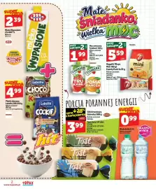 Topaz Express gazetka tydzień 37 Strona 2: Mus owocowy Tymbark €3,98, Rogalik 7Days mini Croissants €5,59