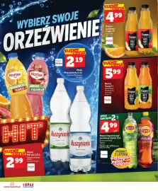 Topaz Express gazetka tydzień 37 Strona 22: Nektar Cappy €5,99, Napój niegazowany/gazowany Lipton €4,99