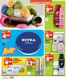 Topaz Express gazetka tydzień 37 Strona 24: Mydło w płynie Apart €6,99, Pianka / lakier do włosów Wella WellaFlex €13,99
