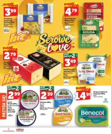 Topaz Express gazetka tydzień 37 Strona 4: Twój Smak Puszysty Serek Śmietankowy NATURALNY €3,49