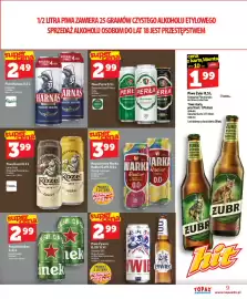 Topaz Express gazetka tydzień 37 Strona 9: Piwo Harnaś €2,49, Piwo Kozel €3,99