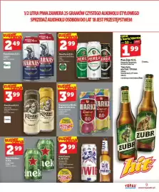 Topaz Express gazetka tydzień 37 Strona 9: Piwo Harnaś €2,49, Piwo Kozel €3,99