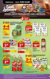 Biedronka gazetka tydzień 37 Strona 10: Sok Tymbark €3,99, Serek Hochland €2,29