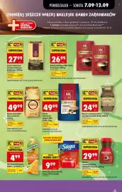 Biedronka gazetka tydzień 37 Strona 4: Sok Tymbark €4,99, Kawa rozpuszczalna Nescafe €29,99