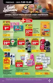 Biedronka gazetka tydzień 37 Strona 7: Płyn do prania Perwoll €29,99, Odplamiacz do tkanin Action €15,99