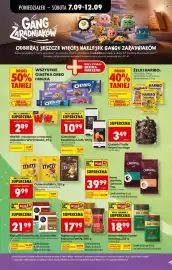 Biedronka gazetka tydzień 37 Strona 8: Czekolada Excellent €10,99, Kawa mielona Jacobs €18,99