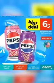 Dealz gazetka Strona 1: Napój gazowany Pepsi Zero Sugar Raspberry Ripple €6,00