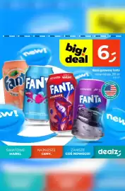 Dealz gazetka Strona 9: Napój gazowany Fanta grape €6,00