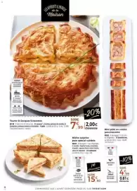 Catalogue Thiriet page 8: Tourte St-Jacques*/crevettes €7,99, Mini pâté en croûte porc/noisette €1,63