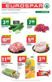 EuroSPAR gazetka Strona 1: Biszkopty z galaretką malinową Fiesta €2,79