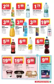 EuroSPAR gazetka Strona 13: Woda mineralna Rodowita z Roztocza €1,79, Woda źródlana Żywiec Zdrój €1,99