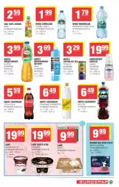 EuroSPAR gazetka Strona 13: Woda mineralna Rodowita z Roztocza €1,79, Woda źródlana Żywiec Zdrój €1,99