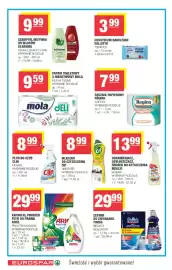 EuroSPAR gazetka Strona 14: Chusteczki nawilżane Valletto €3,99, Mleczko do czyszczenia Cif €8,99