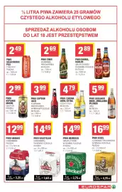 EuroSPAR gazetka Strona 15: Piwo Berliner Kindl Jubilaums Pilsner €5,99, Piwo Warka Classic €2,89