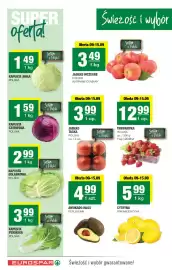 EuroSPAR gazetka Strona 2: Kapusta gołąbkowa polska €2,99, Kapusta czerwona polska €1,59