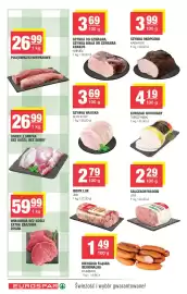 EuroSPAR gazetka Strona 6: Wołowina bez kości extra zrazowa dolna €59,99, Salceson włoski JBB €2,29