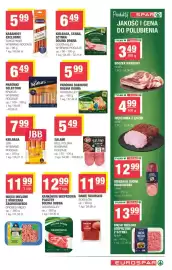 EuroSPAR gazetka Strona 7: Kiełbasa JBB €7,99, Salami Bell Polska €5,49