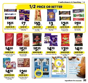 Drakes catalogue week 37 Page 11: Cadbury Bites €4,90, Mars Fun Size €5,25