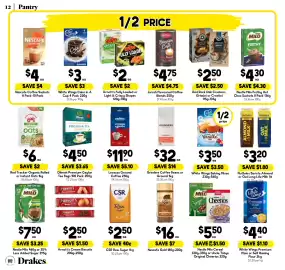 Drakes catalogue week 37 Page 12: White Wings Baking Mixes €3,50, Arnott's Cream Biscuits €2,50