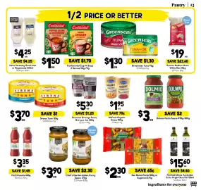 Drakes catalogue week 37 Page 13: Dolmio Pasta Sauce €3,00, Greenseas Tuna €130,00