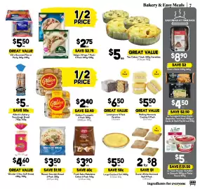 Drakes catalogue week 37 Page 7: La Famiglia Kitchen Garlic Baguette Twin Pack €4,50, Golden Crumpets €2,40