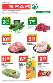 Spar gazetka Strona 1: Łopatka wieprzowa bez kości €10,99, Biszkopty z galaretką Fiesta €2,79