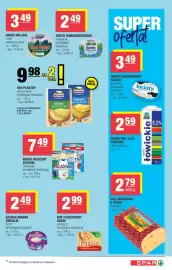 Spar gazetka Strona 3: Mleko UHT Łowickie 3,2% €2,59, Serek śmietankowy Łaciate €3,49
