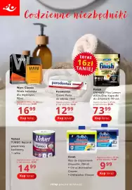 Poczta Polska gazetka Strona 8: Finish Płyn do Czyszczenia Zmywarki €9,99, Velvet TURBO Ręcznik papierowy kuchenny €14,99