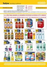Sużyw gazetka Strona 4: Napoje gazowane €4,99, Tatra Pils €2,69