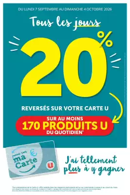 Super U | Carte U (valable jusqu'au 4-10)