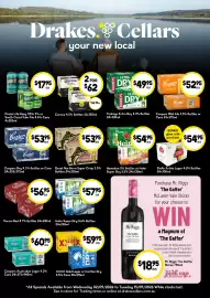 Drakes catalogue week 37 Page 1: Great Northern Super Crisp €53,95, Heineken 5% Bottles or Hahn Super Dry 3.5% €54,95
