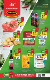 Arhelan gazetka Strona 1: Napój Pepsi €6,99, Syrop owocowa spiżarnia (cały asortyment) €5,99